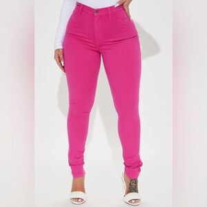 Fashion Nova Pink Pants NWT